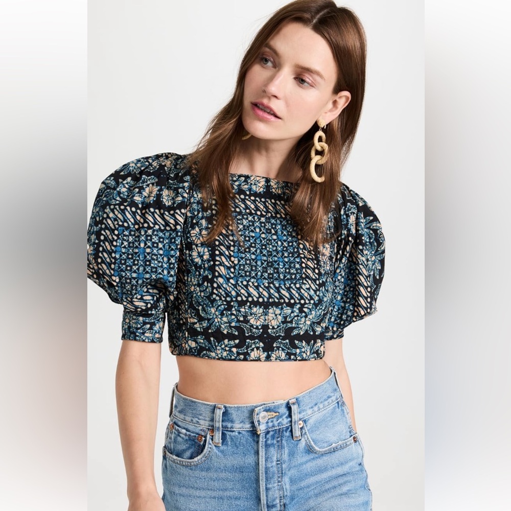 ***SOLD*** Ulla Johnson - Anise Top in Azure